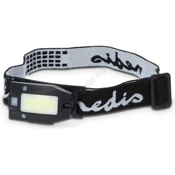 Nedis LHLR05WBK - LED димируема презареждаема челна лампа със сензор LED/5V 500 mAh IPX4 черна (NE0792)