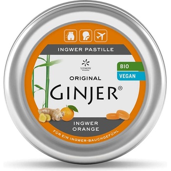 Lemon Pharma Пастили с Джинджифил и Портокал 40 g | Lemon Pharma (400102 LP)