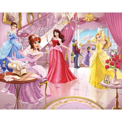 Walltastic 3D papírová fototapeta Princezny 40649, rozměry 305 x 244 cm