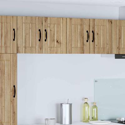 vidaXL Стенен шкаф LUCCA 2 pcs Дъб артизан 60 x 31 x 40 см (884933)