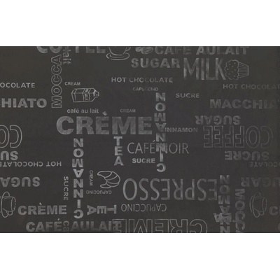 Wako stříhací pláštěnka Eco Yearn vzor cafeteria