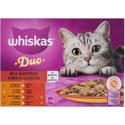 Whiskas lahodné mokré krmivo v želé -12ks 85 g