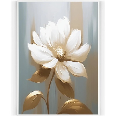Plakát / Obraz Wildflower 30 x 40 cm Tiskové plátno Bez okraje – Zbozi.Blesk.cz