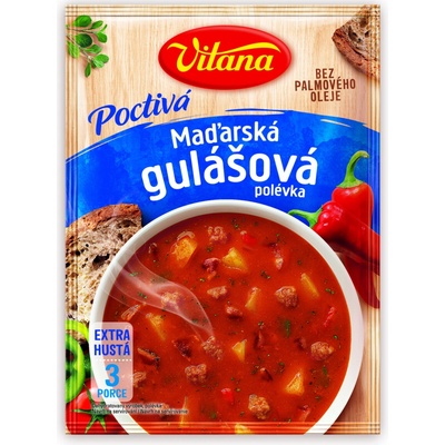 Vitana Poctivá maďarská gulášová polévka 120 g