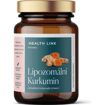 Health Link Lipozomální kurkumin 60 kapslí