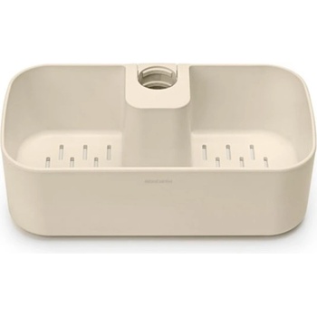 Brabantia Органайзер за душ Brabantia ReNew 1006272, 7.5х13.3х24.4 см, Дъно с отвори за вода, Устойчивост на корозия, Бежов (1006272)