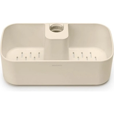 Brabantia Органайзер за душ Brabantia ReNew 1006272, 7.5х13.3х24.4 см, Дъно с отвори за вода, Устойчивост на корозия, Бежов (1006272)