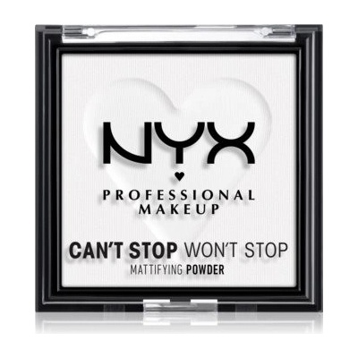 NYX Professional Makeup Pudr Can´t Stop Won´t Stop Mattyfying Powder 11 bright translucent 6 g
