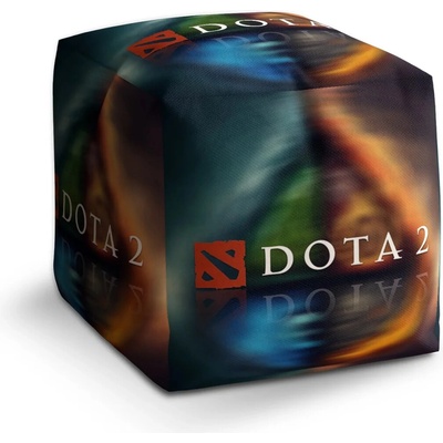 Sablio Taburet Cube DOTA 2 Glow: 40x40x40 cm