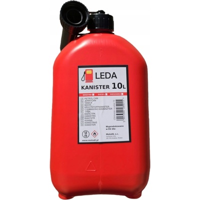 Galéria (3) Leda Kanister na palivo červený 10 l