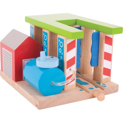 Bigjigs Rail Train Umývačka áut