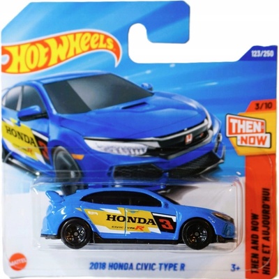 Mattel Hot Wheels 2018 HONDA CIVIC TYPE R MODRÁ JBB77 2025