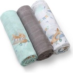 BabyOno Бамбукови пелени BabyOno - Take Care 397-10, 3 броя, 70x70 cm (5901435415733) - baby