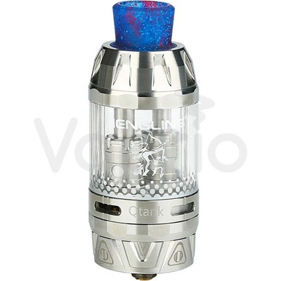 Henling Qtank Gyrate Dual Flavor Clearomizér Stříbrná 5 ml