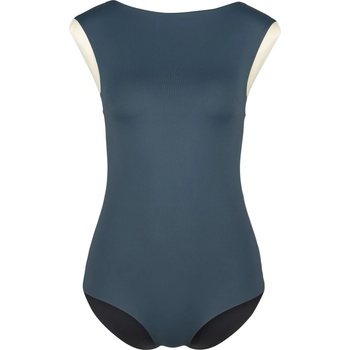 MYMARINI Дамски бански костюм MYMARINI Women's Seabody Swimsuit - Black / Grey / White (150-5680-0212)