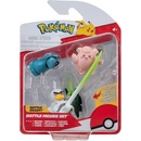 Jazwares Pokémon Sada bojových figurek 3-Pack Clefairy, Beldum, Sirfetch'd 5 cm