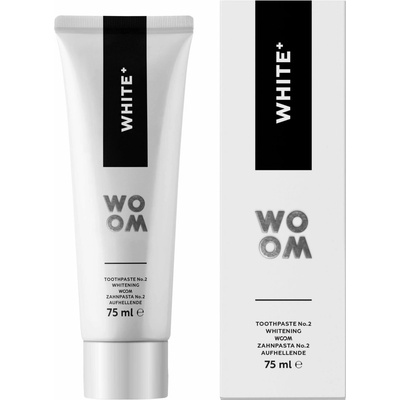 Woom White+ bělící osvěžující dech 75 ml