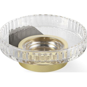 DECOR WALTHER Сапунерка Club релефна стенна тъмен метал матово-златиста (0857867)