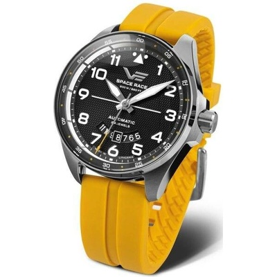 Vostok Europe YN55/325A745S Žlutý silikonový řemínek