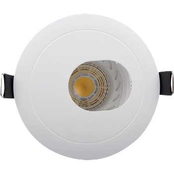 ELMARK Led ПЛАСТМАСОВА КРЪГЛА В СТРАНИ ЛУНА par 16 cob 7w (92rc117ww/w)