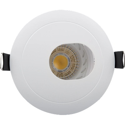 ELMARK Led ПЛАСТМАСОВА КРЪГЛА В СТРАНИ ЛУНА par 16 cob 7w (92rc117ww/w)