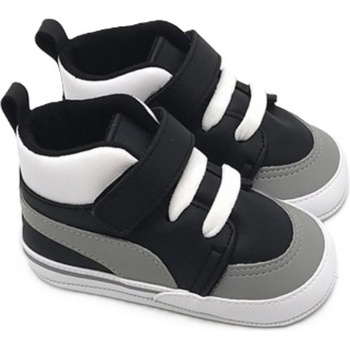 Funny Baby Бебешки буйки Funny Baby - Premium, размер 19, 11-15 м, кецове, черни (7373-33)