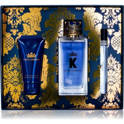 Dolce & Gabbana K by Dolce & Gabbana EDT 100 ml + balzám po holení 50 ml + EDT 10 ml dárková sada