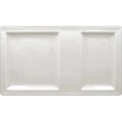 RAK Porcelain Tanier plytký 37 x 21 cm dvojdielny CLRP37IN2-6