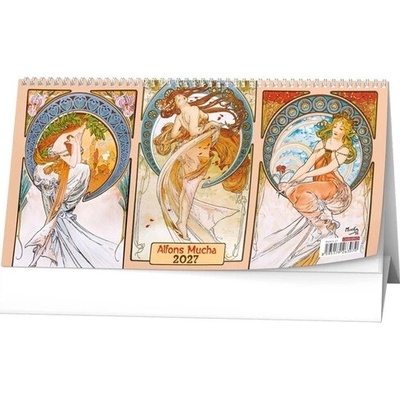 Alfons Mucha stolní Baloušek 2027