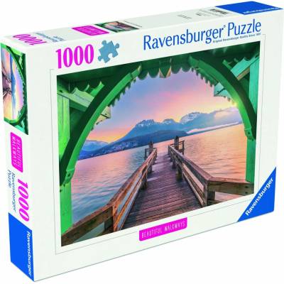 RAVENSBURGER Jezero Annecy 1000 dílků