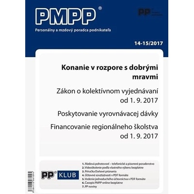 Personálny a mzdový poradca podnikateľa 14,15-2017