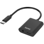 Hama 201534 Аудио адаптер 2 в 1 USB Type-C / 3, 5 мм жак (201534)