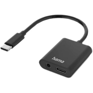 Hama 201534 Аудио адаптер 2 в 1 USB Type-C / 3, 5 мм жак (201534)