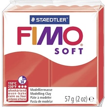 FIMO SOFT polymerová hmota 57g červená 24