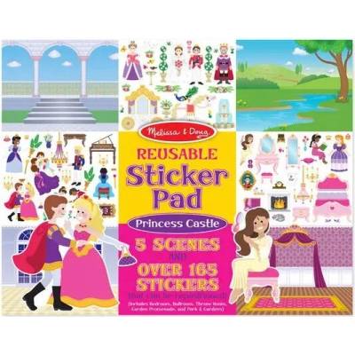 Opakovane použiteľné nálepky Melissa & Doug 200 ks