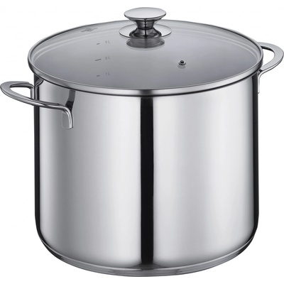 Küchenprofi COOK CAPRI Hrnec se skleněnou poklicí 12 l/28 cm nerez