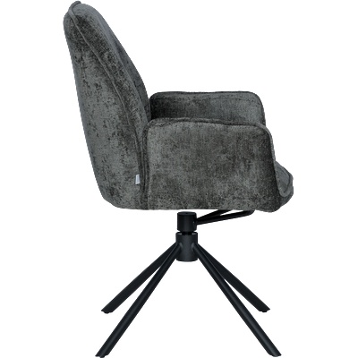 Carmen Трапезен стол prato - тъмносив (3532158)