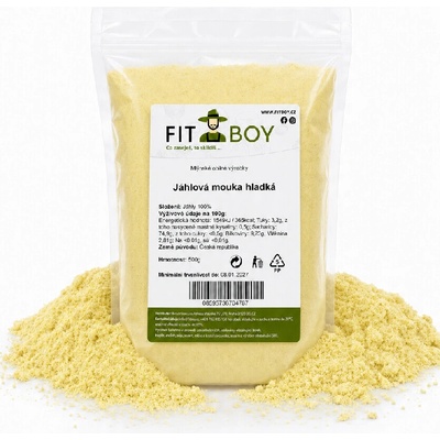 FITBOY Jáhlová mouka hladká 500 g