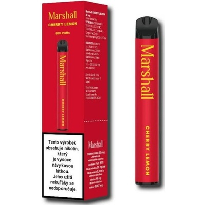 Marshall Cherry Lemon 20 mg 600 potáhnutí 1 ks – Sleviste.cz