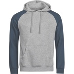 TEE JAYS TJ5156 / Унисекс суичър с качулка в два цвята - хедър/мастило M (185156aq802)