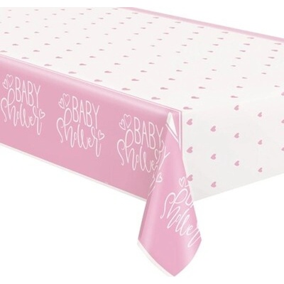 Unique ubrus plastový Baby Shower 137x213cm