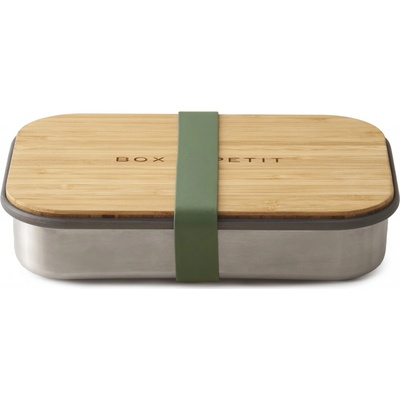 Black+Blum sandwich box nerez / bambus zelený
