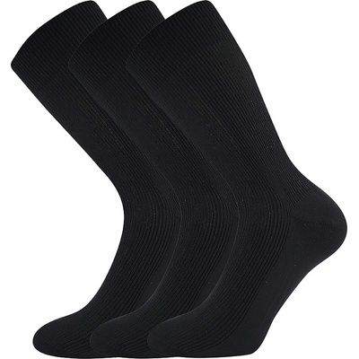 Lonka ponožky Halik 3 pár černá