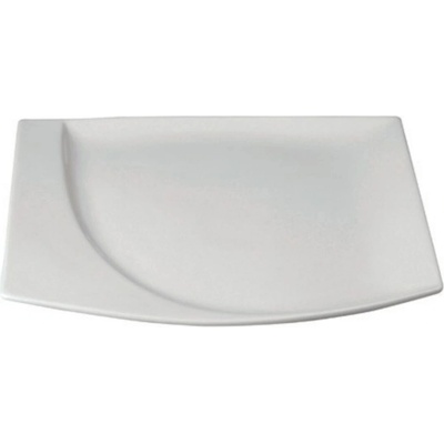 RAK Porcelain Mazza tanier plytký štvorcový 26 x 23,5 cm MZSP26-6