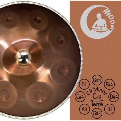Terré Moon II Handpan Cis-Minor Terré