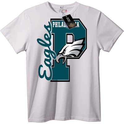 NOONEBRAND Тениска Philadelphia Eagles P Лого - L, Black