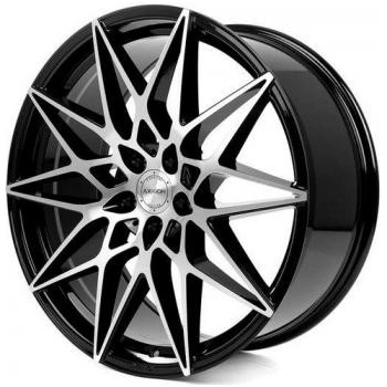 Axxion AX9 9x21 5x112 ET42 black polished