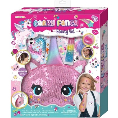 Alltoys sada make up a nálepky s kozmetickou taškou