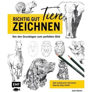 Richtig gut zeichnen - Tiere (ISBN: 9783960934684)