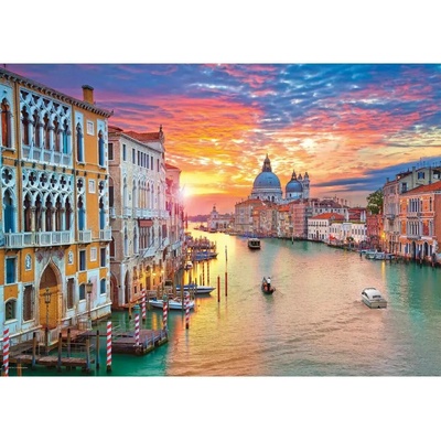 EUROGRAPHICS Canal Grande Benátky 1000 dílků